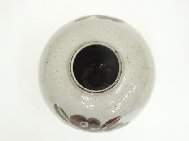 道具 ] - 道具 早川嘉則造 椿文壺（共箱） | ネットショップ圭 netshop